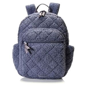 Vera Bradley Teddy Fleece Sherpa Backpack Blue